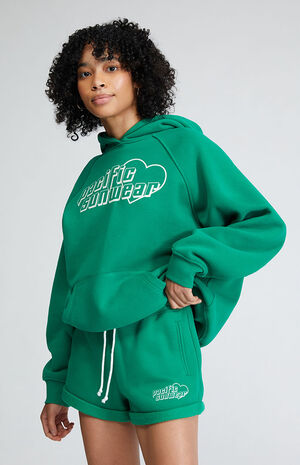 Pacific Sunwear Rolled Sweat Shorts image number 1