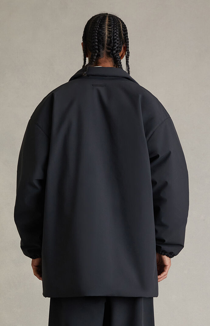 Fear of God ESSENTIALS Vintage Black Signature Filled Barn Jacket