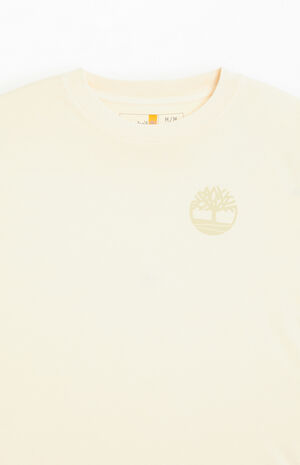 Cream Garment Dye T-Shirt image number 3