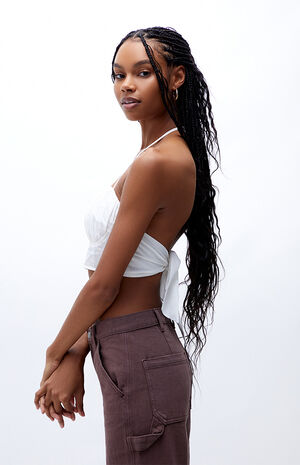 Halter Bustier Cami Top image number 3