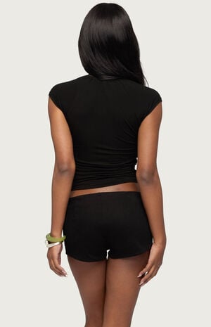 Karlah Keyhole Cutout Top image number 3