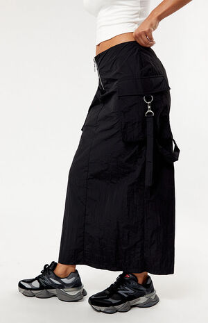 Aura Parachute Midi Skirt image number 3