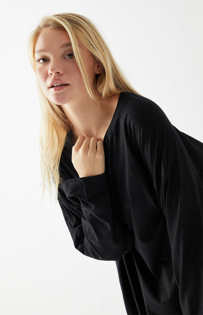 long sleeve t shirt dress