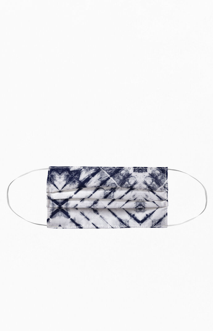 Shibori Tie-Dyed Face Mask