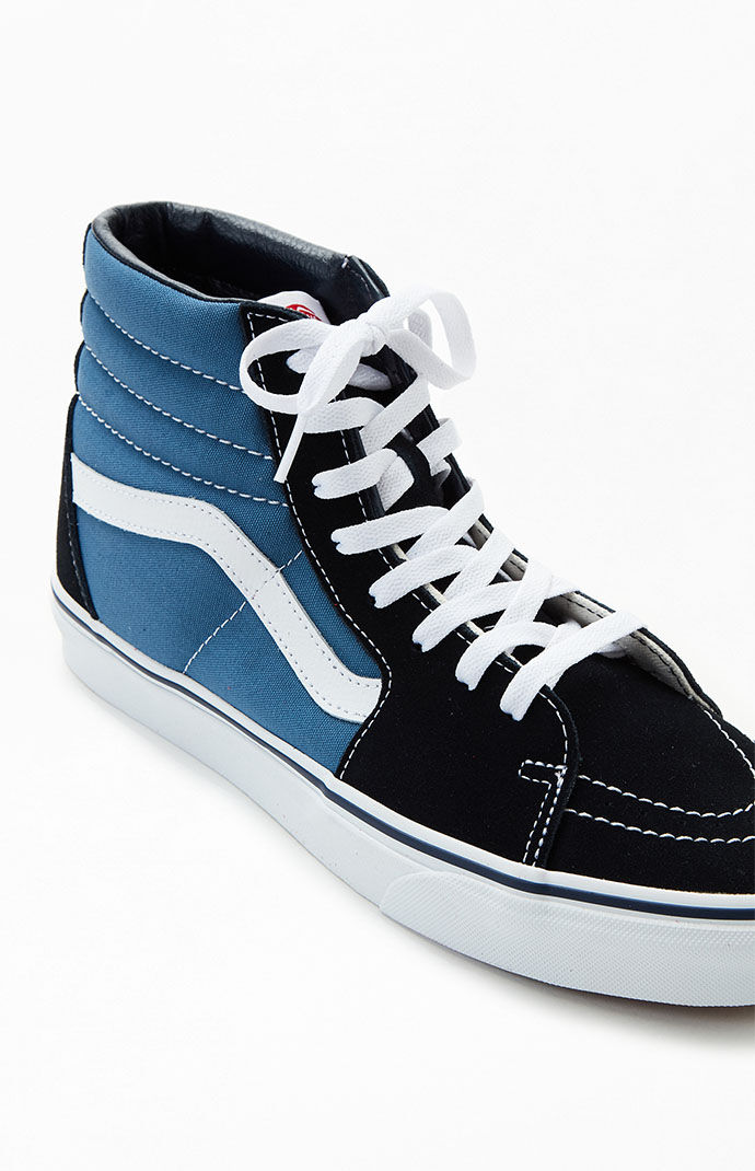 Vans Sk8-Hi Navy Shoes | PacSun