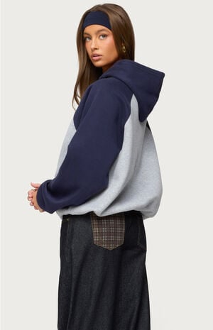 Angels Raglan Oversized Hoodie image number 3