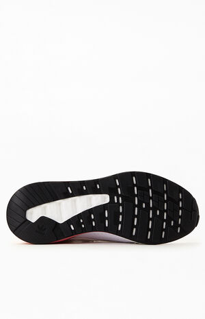 Women's White & Pink ZX 2K Boost Sneakers image number 4