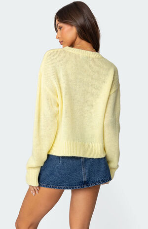 Kyrah Oversized Knit Sweater image number 3