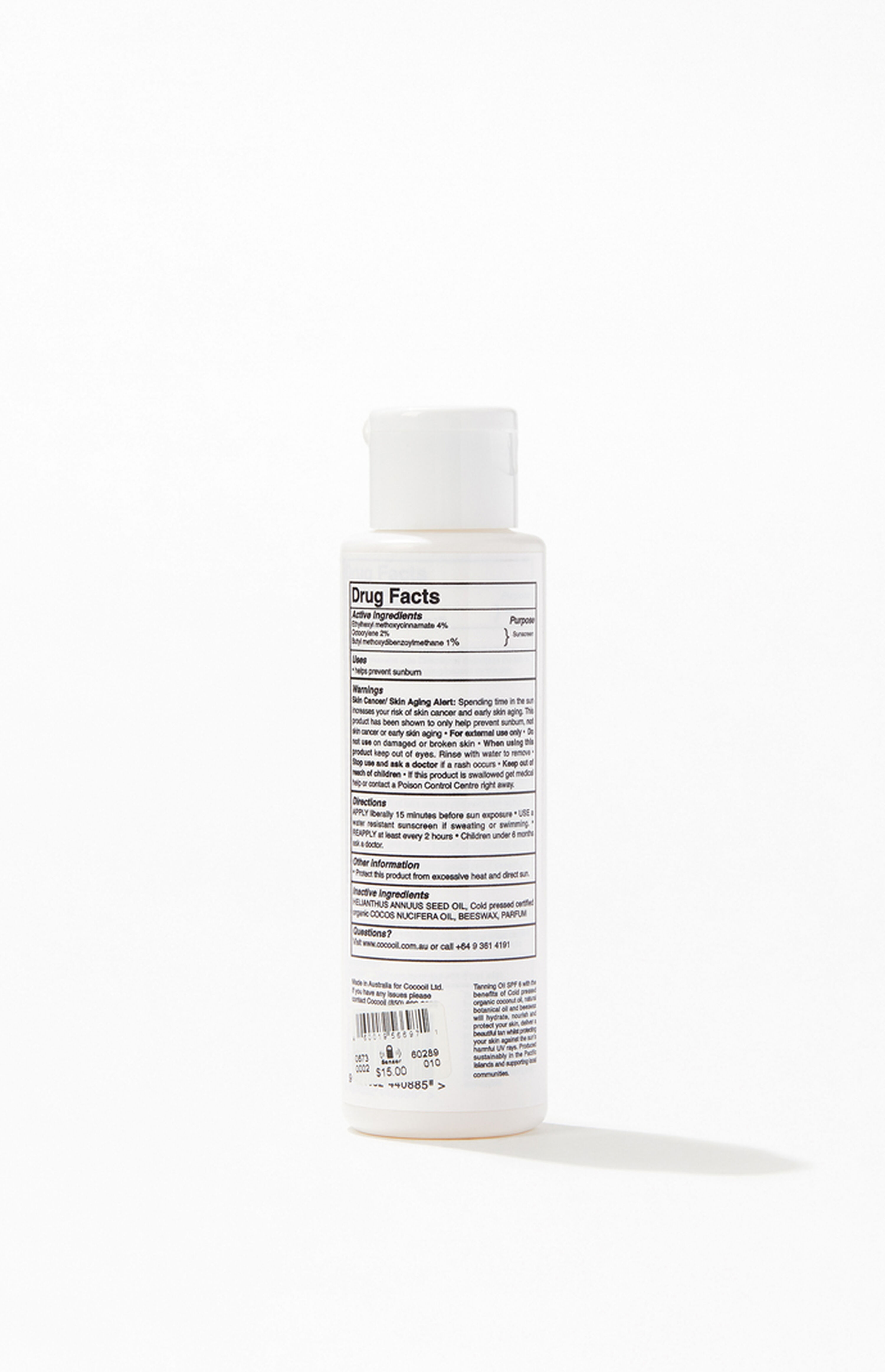 Coco Oil Tanning Oil SPF 6 PacSun