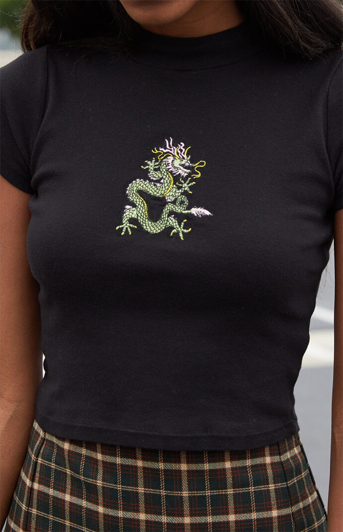 Dragon Turtleneck Top