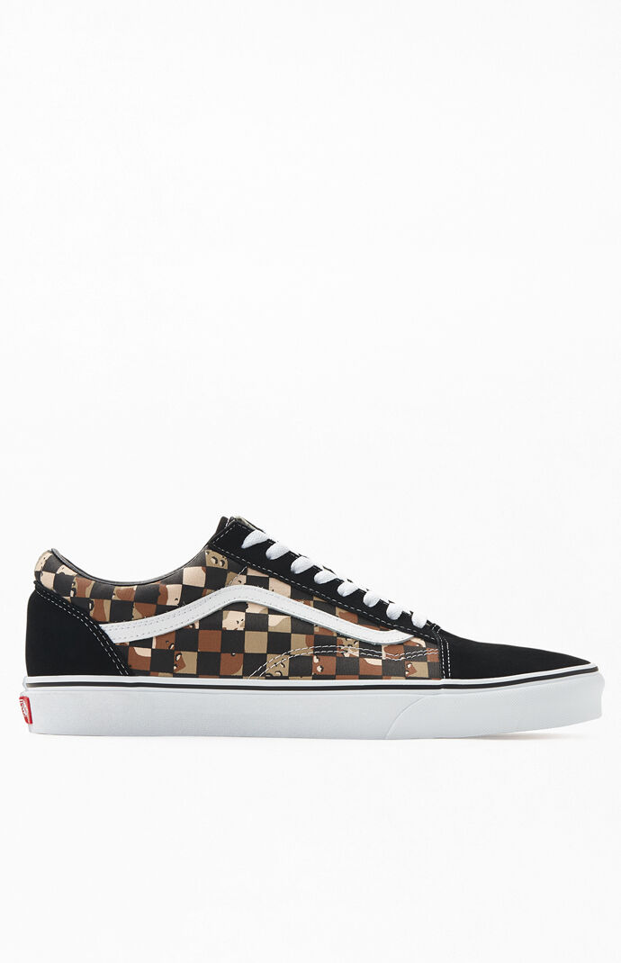 camo check old skool