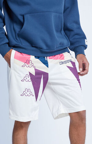 White Logo Key Shorts image number 3