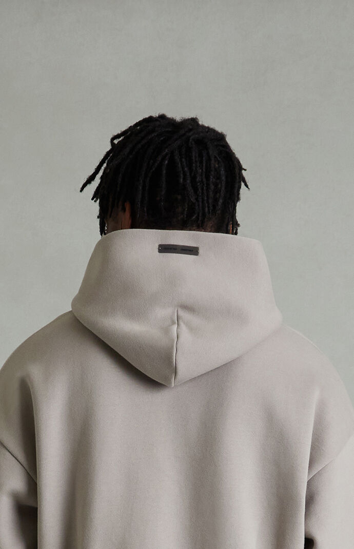 Fear of God ESSENTIALS Smoke Grey Classic Fit Hoodie