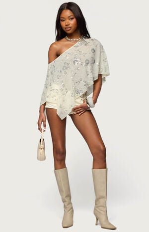 Jagger Low Rise Denim Shorts image number 5