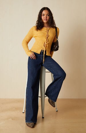 Margot Tie Front Sweater image number 1