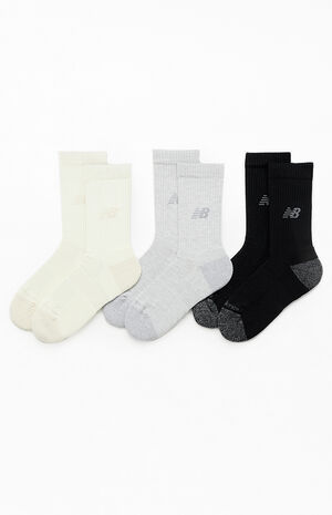 3 Pack Active Crew Socks image number 1