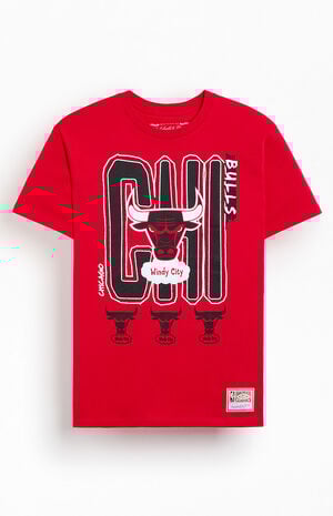 NBA Retro City Chicago Bulls T-Shirt