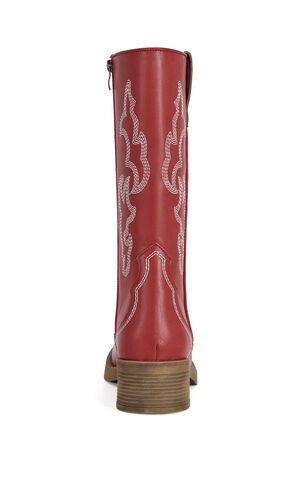 Women's Mariana Red Western Boots image number 3