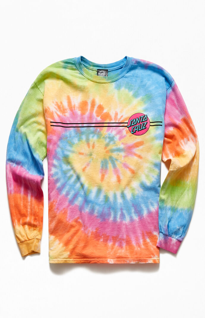 Multicolor Other Dot Long Sleeve T-Shirt