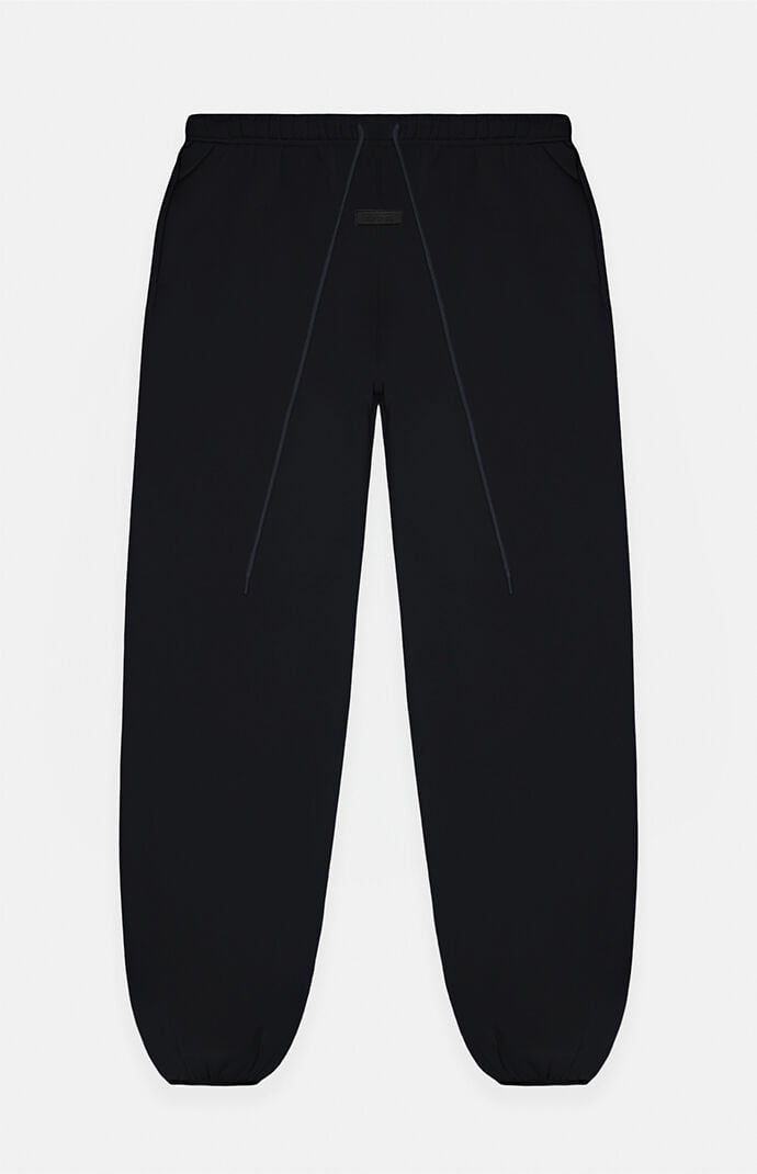 피오갓 에센셜 Fear of God Essentials Jet Black Sweatpants