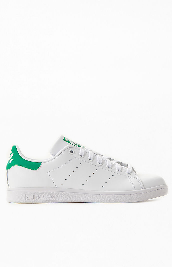 stan smith adidas white green