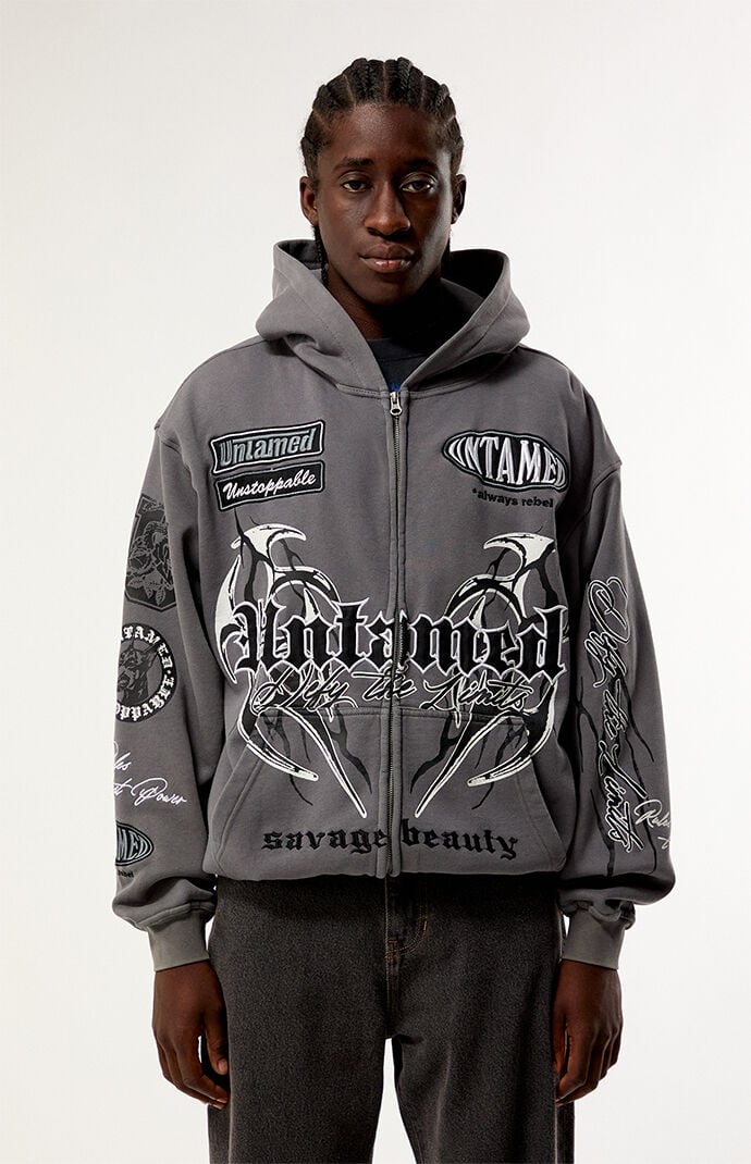 Pacsun Untamed Full Zip Hoodie