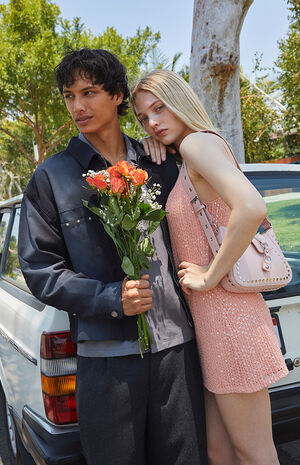 Sparkle Scoop Neck Mini Dress image number 1