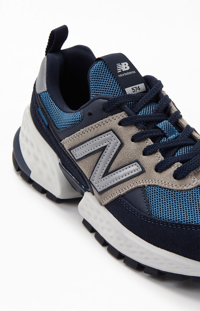 New Balance Blue & Navy 574 Sport Shoes | PacSun