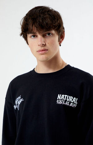 Natural State Of Mind Crew Neck Sweatshirt image number 4