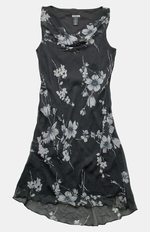 90s Floral Midi Dress image number 1