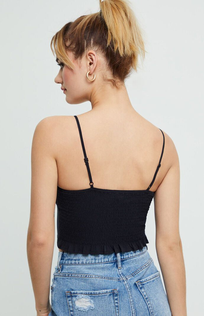 Ruched Bustier Tank Top