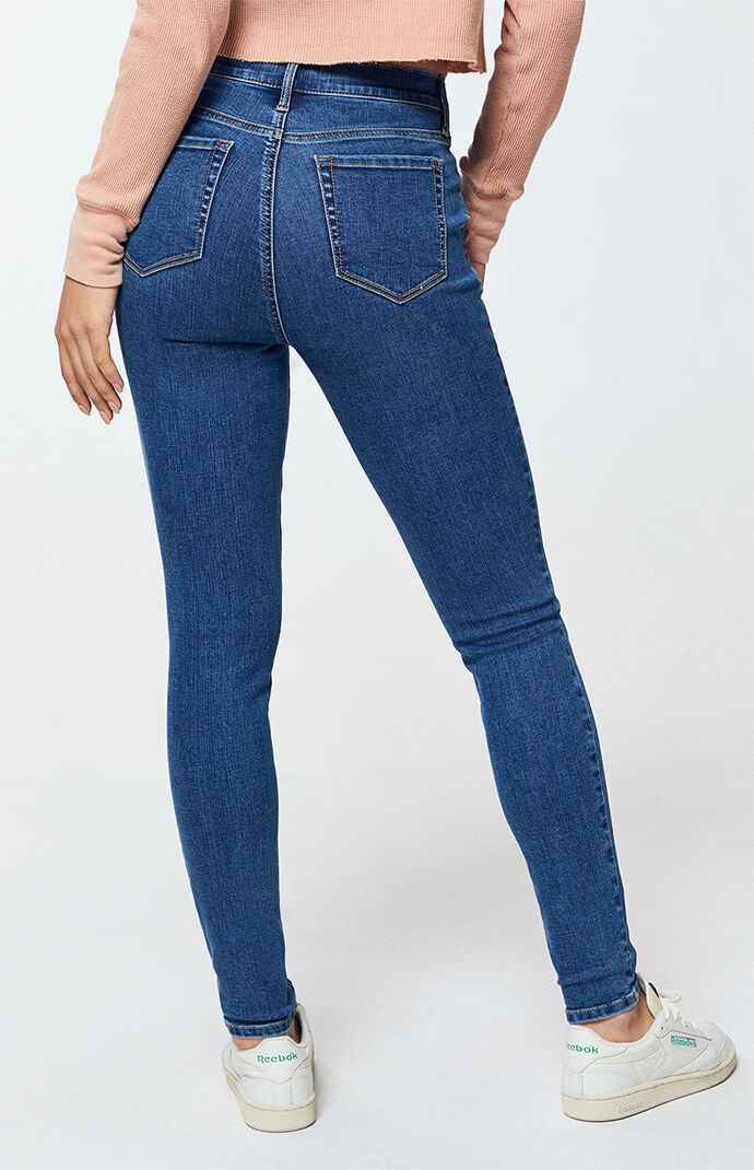 Kiki Blue Super High Waisted Jeggings