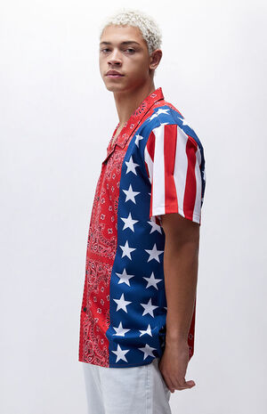 Dusk to Dawn Woven Camp Shirt image number 3