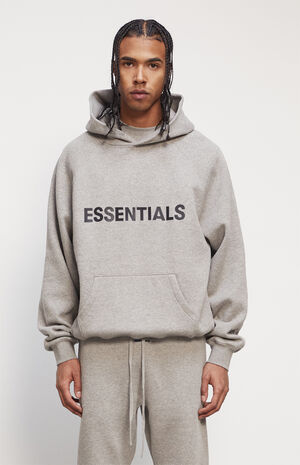 Fear Of God Fog Essentials Oatmeal Hoodie Pacsun