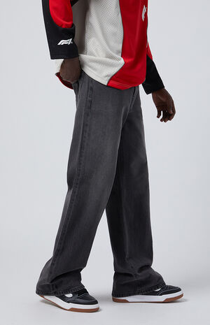 Jordan Baggy Bootcut Jeans Black image number 3