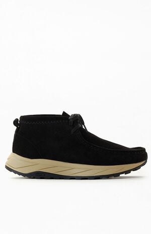 Black Suede Wallabee Eden Shoes