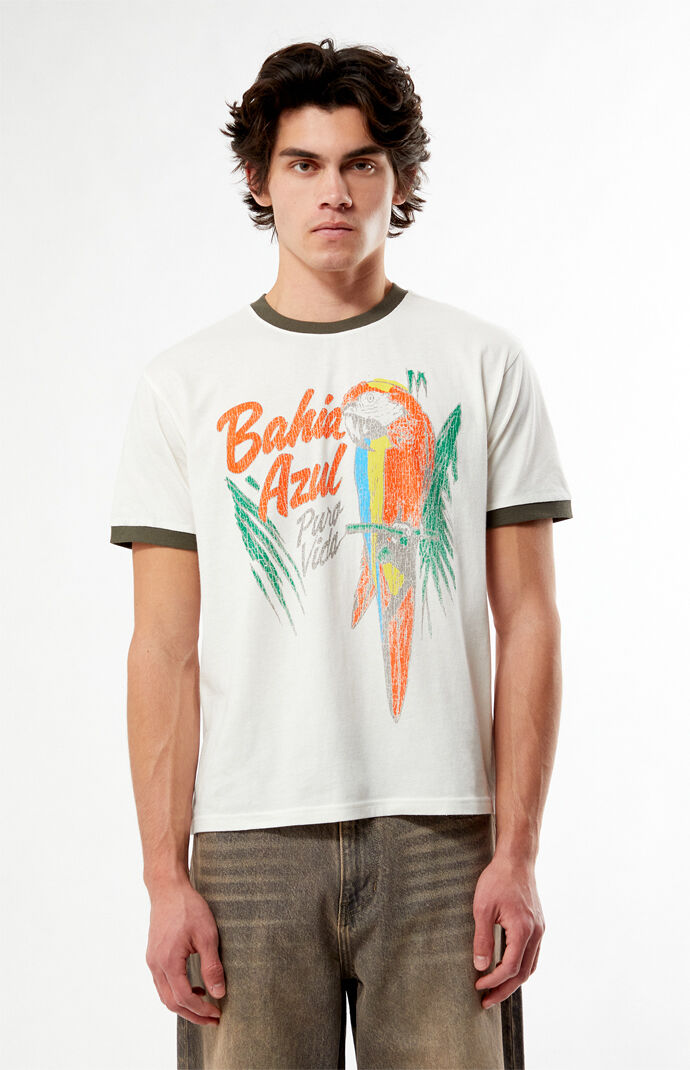 Pacsun Bahia Azul Ringer T-Shirt