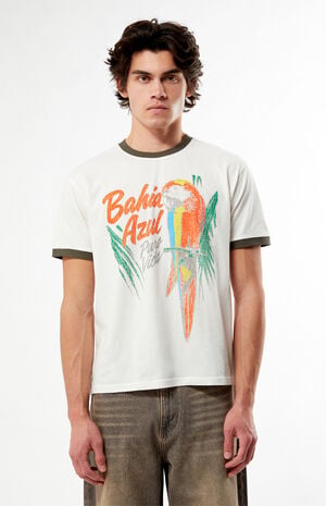Bahia Azul Ringer T-Shirt image number 1