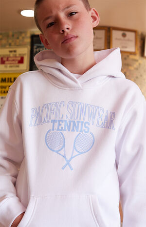 White Pacific Sunwear Tennis Hoodie image number 2