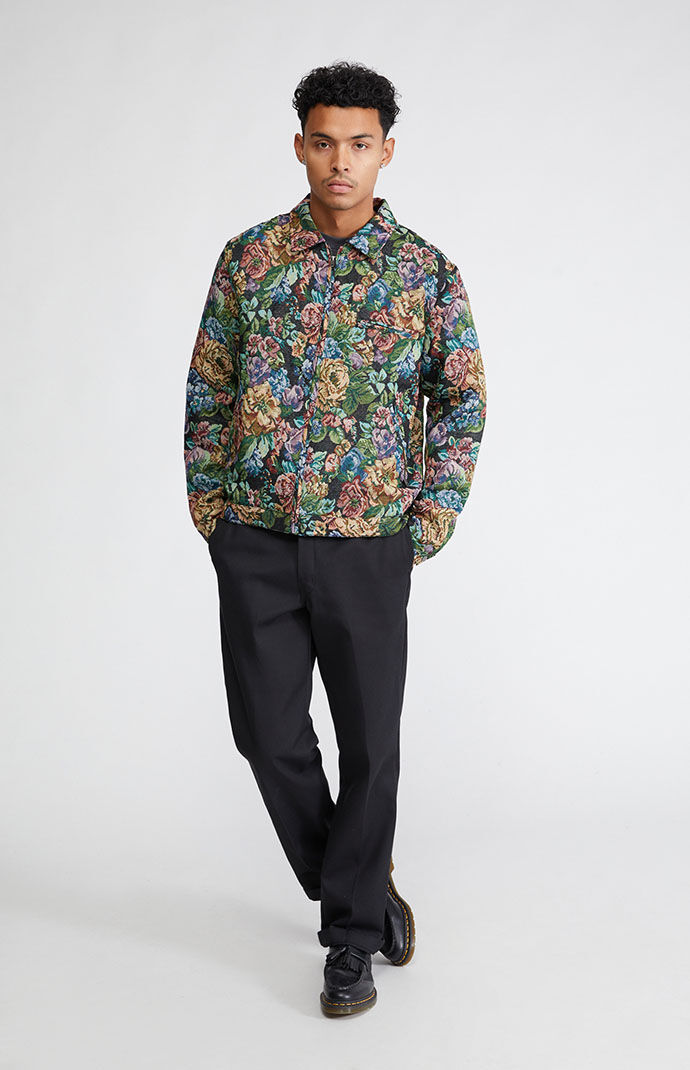 【Acka.】flower jacquard jacket Honor The Gift Flower Jacquard Button-Front Jacket | Saks