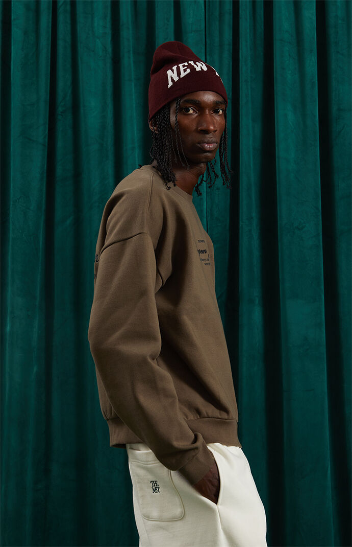 The Met x Pacsun Curatorial Crew Neck Sweatshirt | Pacsun