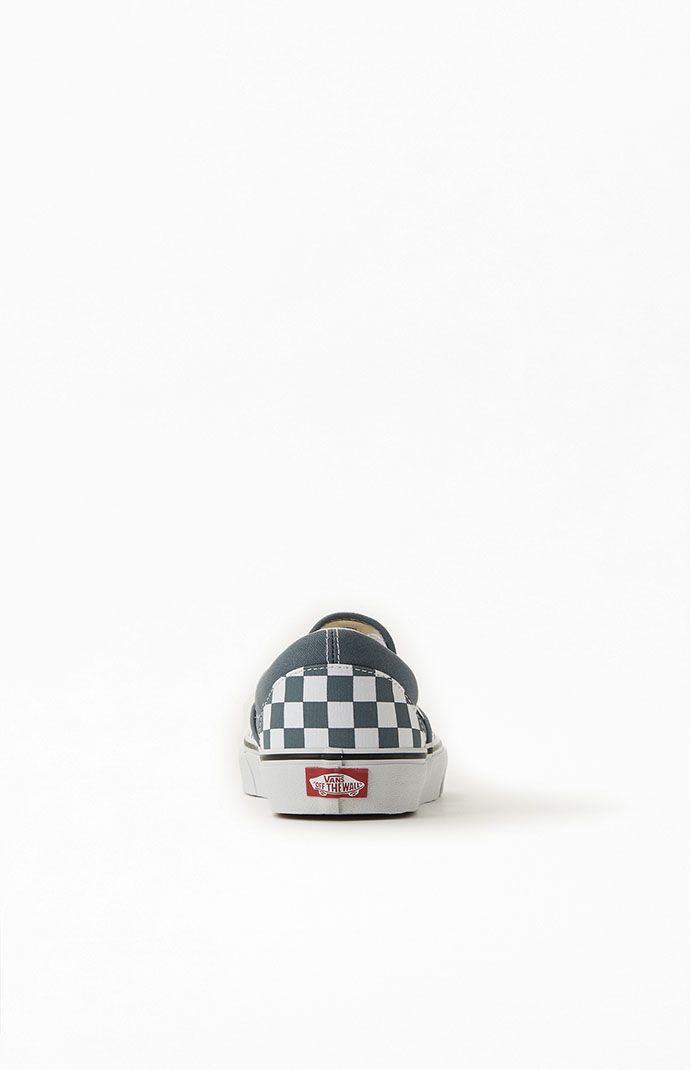 Vans Stormy Weather Checkered Classic Slip-On Shoes | PacSun