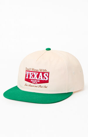 Don't Mess With Texas Golfer Snapback Hat image number 2