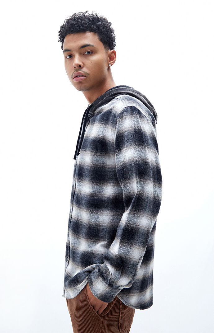 Pacsun online flannel hooded