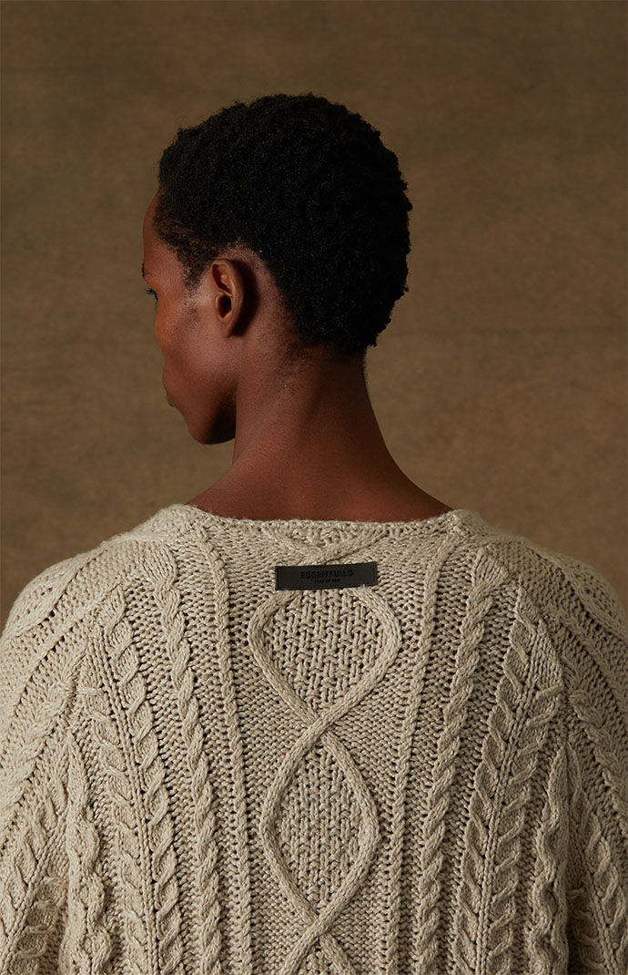 Fear Of God - FOG Smoke Cable Knit Sweater | PacSun