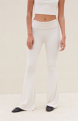 Femme Foldover Yoga Pants image number 1