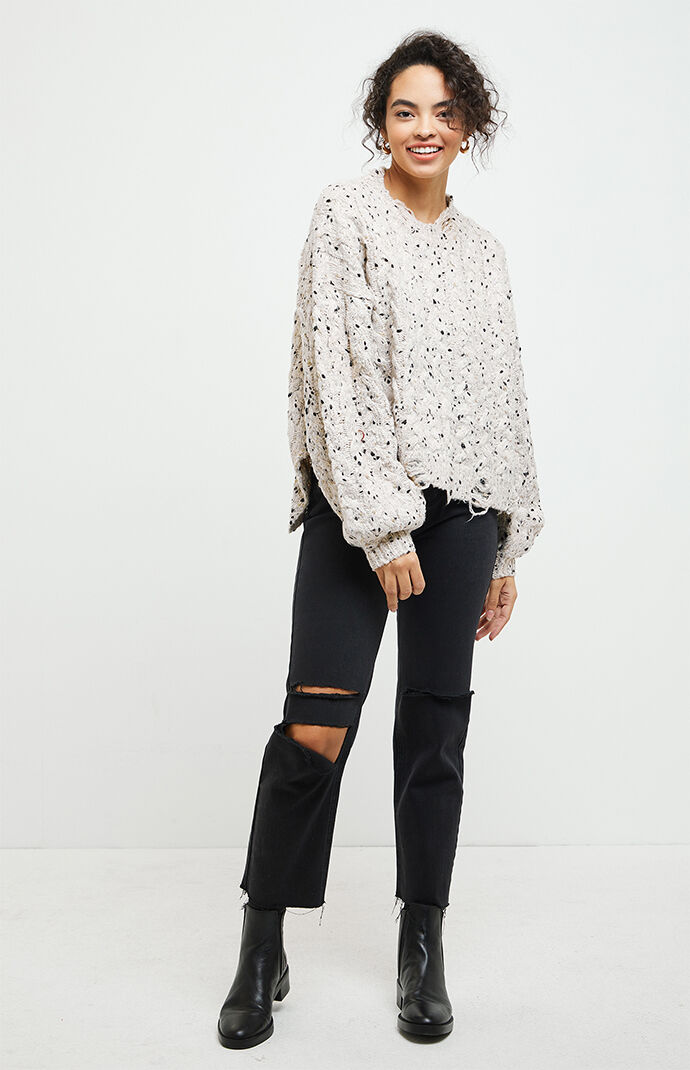 Stella Speckled Sweater