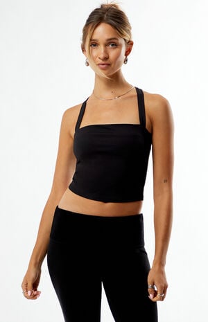 PAC WHISPER Active Nikki Cross Back Tank Top image number 1