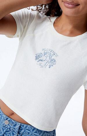 Florence Italy Raglan T-Shirt image number 2
