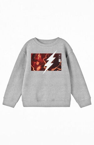 Kids The Flash Movie Crew Neck Sweatshirt image number 1